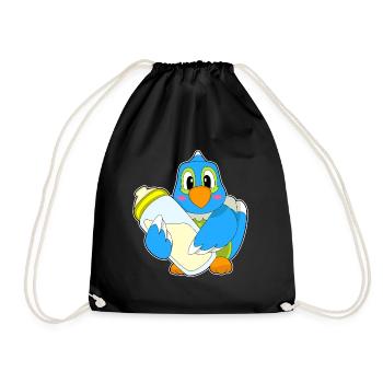Parrot Baby Lait Baby - Sac de sport léger - noir - Devant