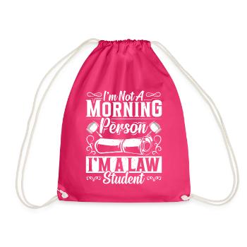 Doctorate Degree great - Drawstring Bag - fuchsia - Front