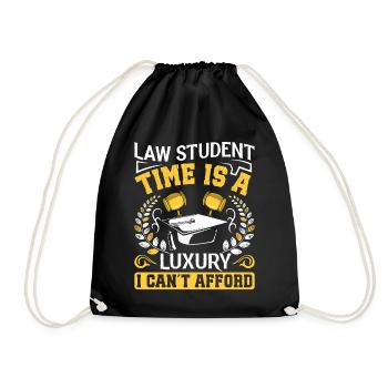 Doctorat Grand Diplôme - Sac de sport léger - noir - Devant