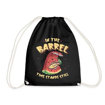 Surf, kitesurf, wakeboard, beach surfers - Sac de sport léger - noir - Devant