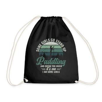 Stand Up Paddle & Alcool - SUP Stand-Up Paddle - Sac de sport léger - noir - Devant