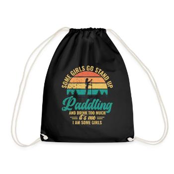 Stand Up Paddle & Alcool - SUP Stand-Up Paddle - Sac de sport léger - noir - Devant