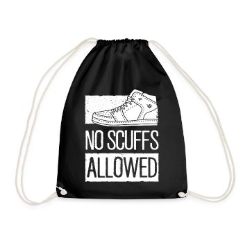 Shoe Collector Shoemaker Sneaker Addict - Drawstring Bag - black - Front