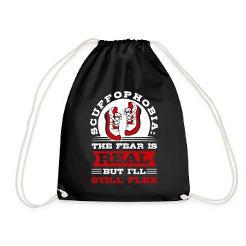 Shoe Collector Shoemaker Sneaker Addict - Drawstring Bag - black - Front