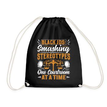 Doctorate Degree great - Drawstring Bag - black - Front
