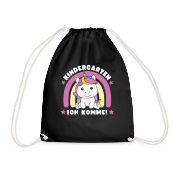 Maternelle j’arrive! - Sac de sport léger - noir - Devant