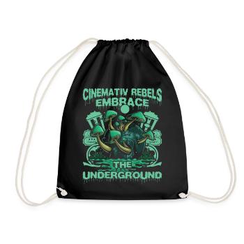 Film underground, Cinéma indépendant, Horreur - Sac de sport léger - noir - Devant
