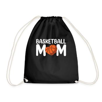 Basketball Maman Basketball Player Coach Team - Sac de sport léger - noir - Devant