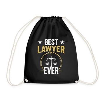 Meilleur avocat de tous les temps Avocat Avocat - Sac de sport léger - noir - Devant