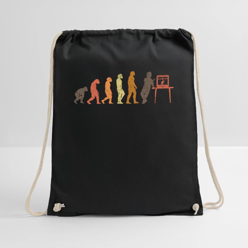 3D Printer Evolution 3D Printer Retro Drawstring Bag