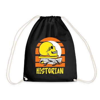 Historien Histoire Professeur d’histoire - Sac de sport léger - noir - Devant