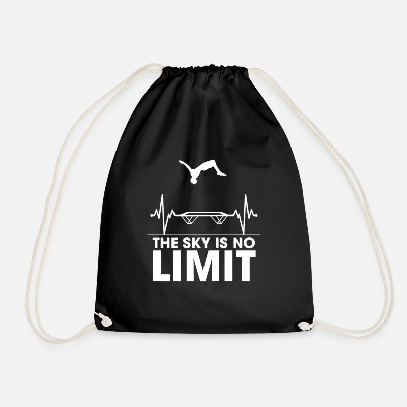 The Sky is No Limit Trampolin Trampolinturner - Turnbeutel - Schwarz