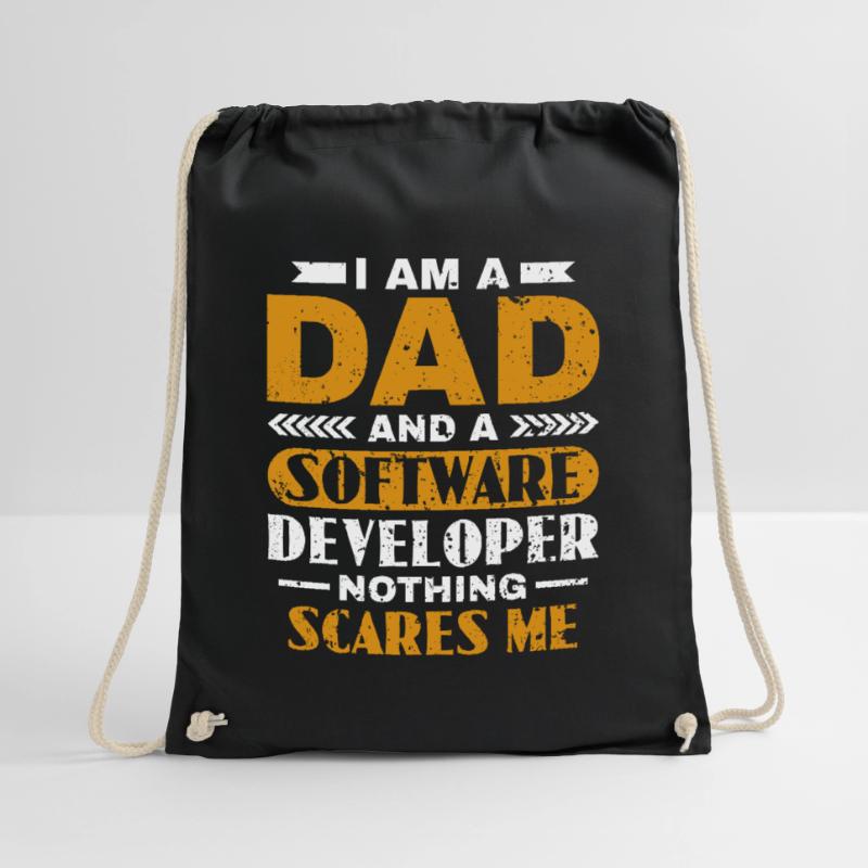 Software Developer Dad - Software Programmierer Turnbeutel