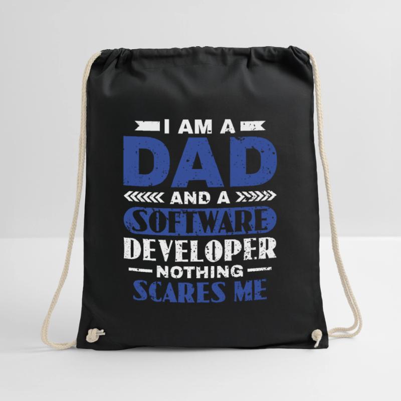 Software Developer Dad - Software Programmierer Turnbeutel