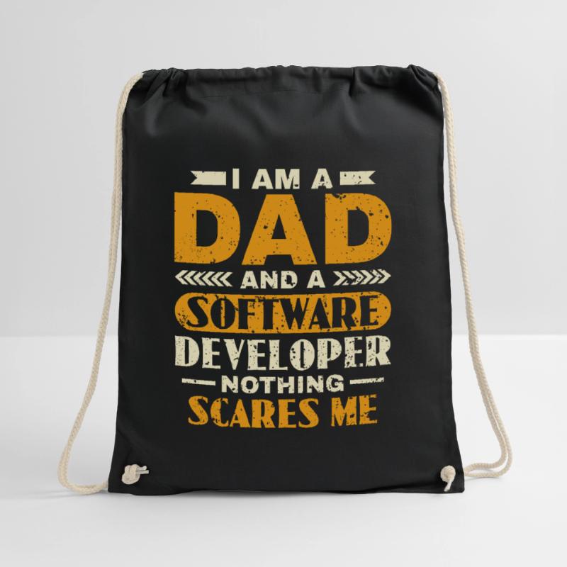Software Developer Dad - Software Programmierer Turnbeutel