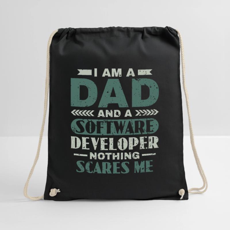 Software Developer Dad - Software Programmierer Turnbeutel