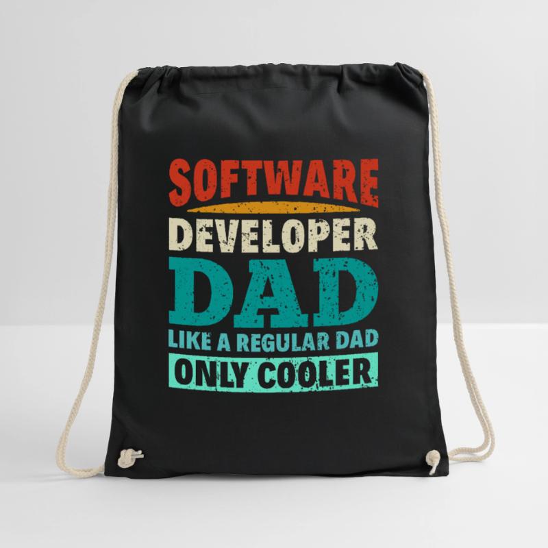 Software Developer Dad - Software Programmierer Turnbeutel