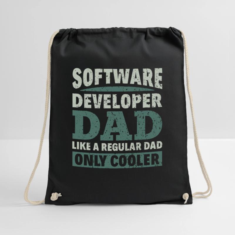 Software Developer Dad - Software Programmierer Turnbeutel