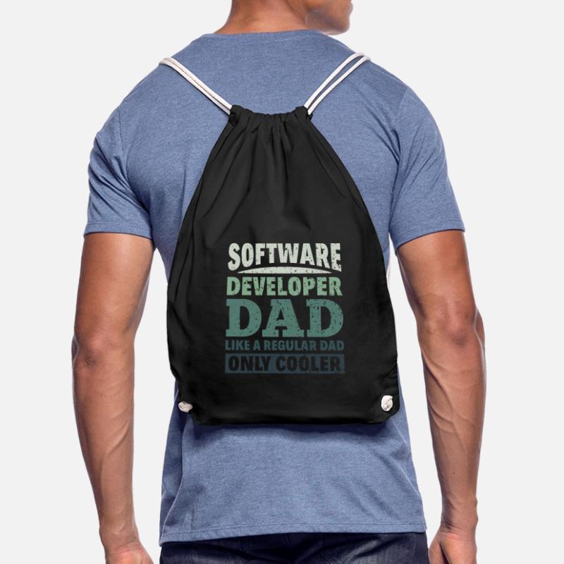 Software Developer Dad - Software Programmierer Turnbeutel