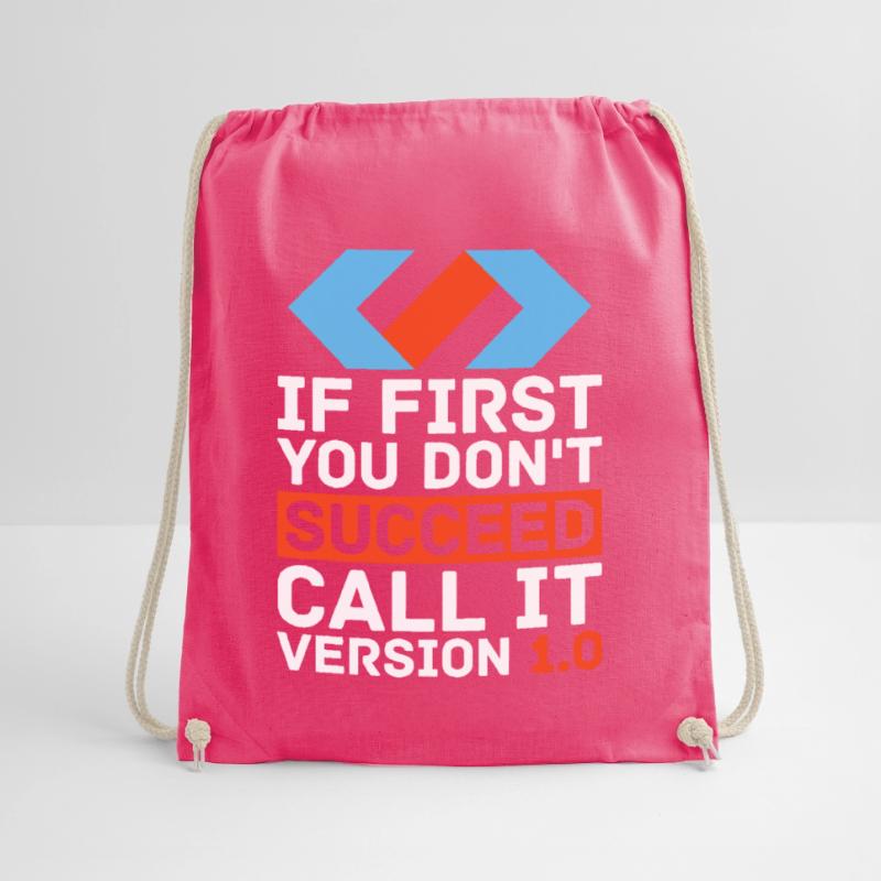 Programming - Computer Science Programmer Software Drawstring Bag