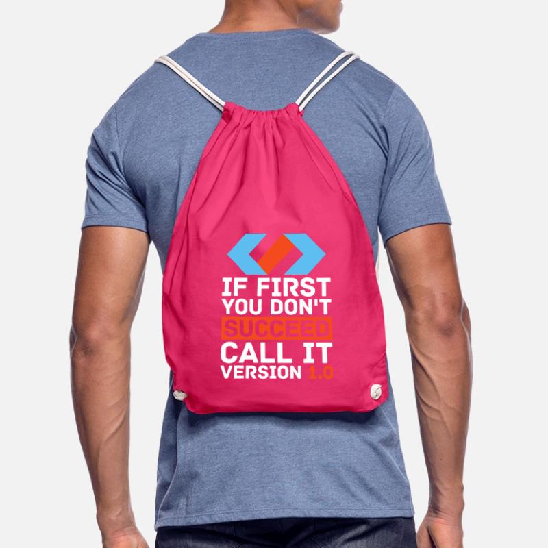 Programming - Computer Science Programmer Software Drawstring Bag