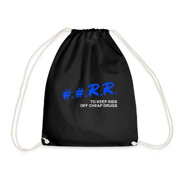 Rr To Keep Kids Off Cheap Drugs - Drawstring Bag - black - Front