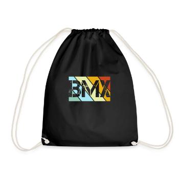 BMX Rétro - Sac de sport léger - noir - Devant