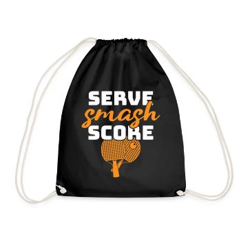 Foosball Gift Fans Wuzler Foosball - Drawstring Bag - black - Front