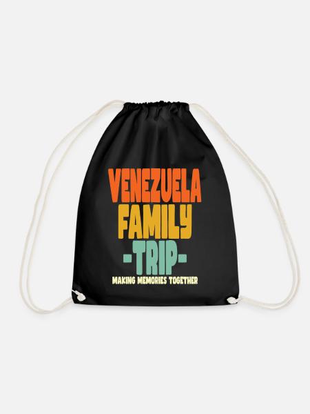 Venezuela Family Trip Urlaub - Turnbeutel - Schwarz