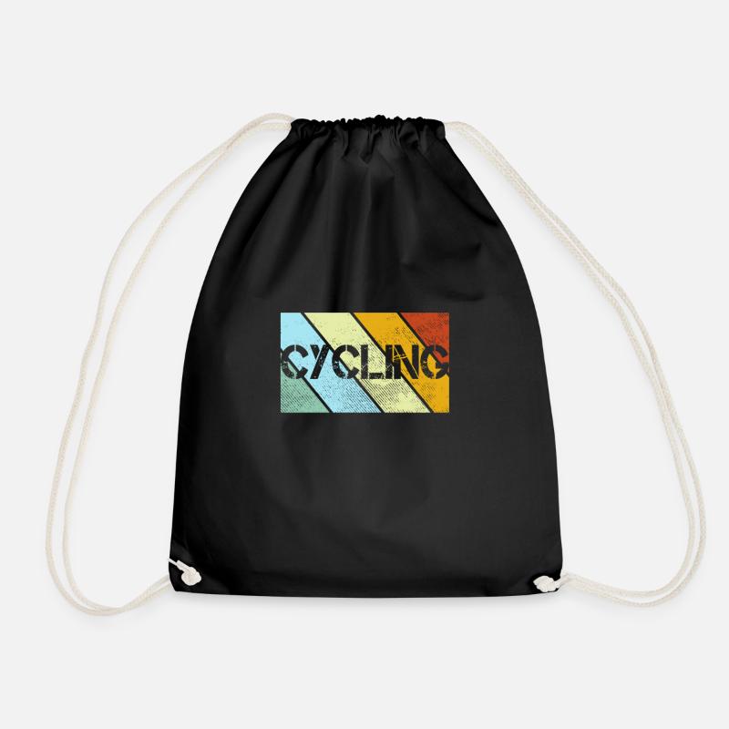 Vélo Rétro - Sac de sport léger - noir
