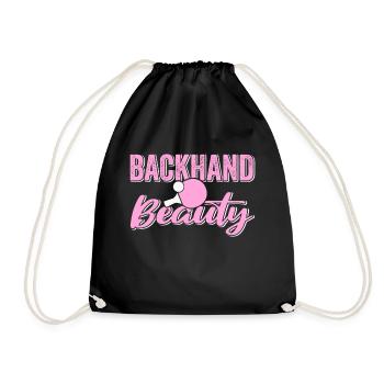 Tenue de Joueur Fille Femmes Dames! Ping-pong - Sac de sport léger - noir - Devant