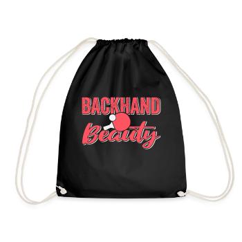 Tenue de Joueur Fille Femmes Dames! Ping-pong - Sac de sport léger - noir - Devant