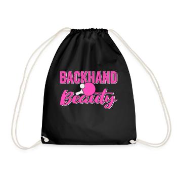 Tenue de Joueur Fille Femmes Dames! Ping-pong - Sac de sport léger - noir - Devant
