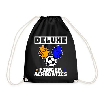 Foosball Gift Fans Wuzler Foosball - Drawstring Bag - black - Front