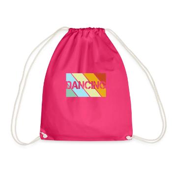 Danse rétro - Sac de sport léger - fuchsia - Devant