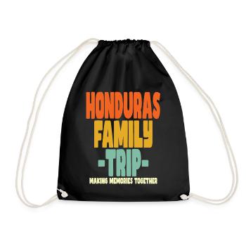 Honduras Vacances en famille - Sac de sport léger - noir - Devant
