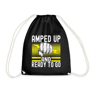 Electrician Electronics Technician - Drawstring Bag - black - Front