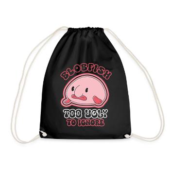 Biologiste marin Poissons d’eau profonde Blob Océan - Sac de sport léger - noir - Devant