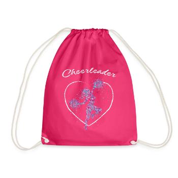 Cheerleader Cheerleading Meisterschaft Wettbewerb - Turnbeutel - Fuchsia - Vorne