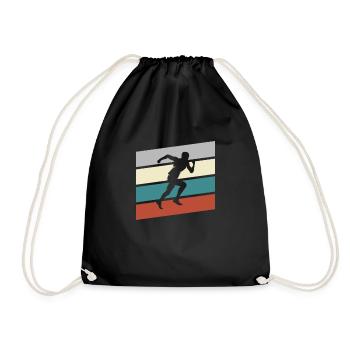 Jogging Rétro - Sac de sport léger - noir - Devant