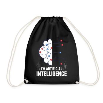 Ai Artificial Intelligence - I'm Artificial Intell - Turnbeutel - Schwarz - Vorne
