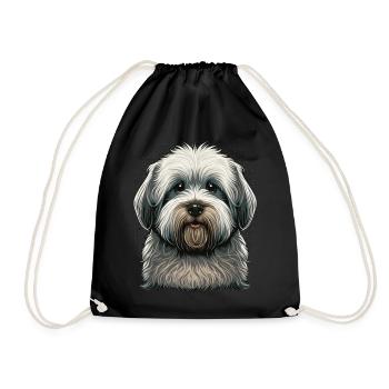 Cute Havenese Dog Breed Pet Lover - Turnbeutel - Schwarz - Vorne