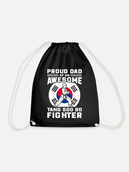Tang Soo Do Geschenk - Turnbeutel - Schwarz