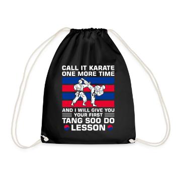 Tang so Do Gift - Drawstring Bag - black - Front