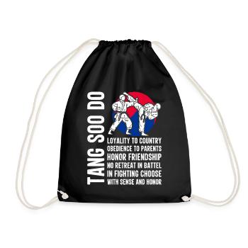 Tang so Do Gift - Drawstring Bag - black - Front