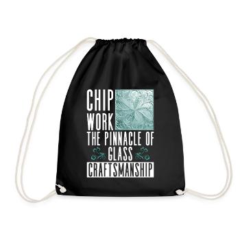 Chip Work - Le summum de l’artisanat du verre - Chip - Sac de sport léger - noir - Devant