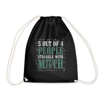 Software Developer Dad - Software Programmer - Drawstring Bag - black - Front
