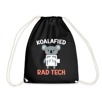 Je ne peux pas réparer stupide mais je peux le radiographier radiologue - Sac de sport léger - noir - Devant