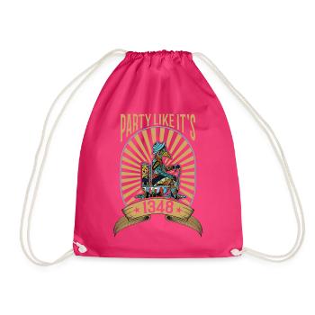 Doctor, Physician, Medical Student, Graduation - Drawstring Bag - fuchsia - Front