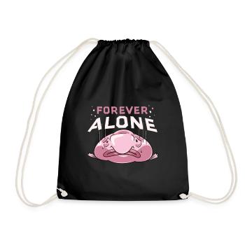 Blob fish - Drawstring Bag - black - Front